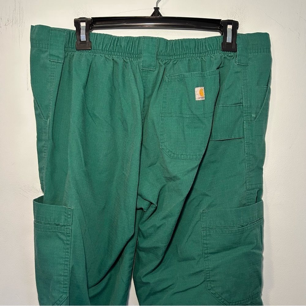 Carhartt Green Cargo Green Pants Size Medium - Picture 5 of 10